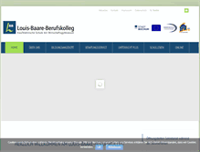 Tablet Screenshot of louis-baare-berufskolleg.de